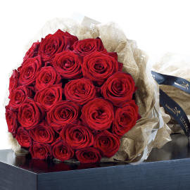 Luxury Grand Prix Rose Hand tied